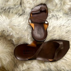 CYDWOQ Bare Sandals,sz 36.5 Made in the USA